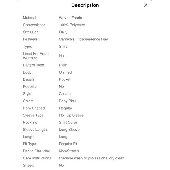 Chiquease Casual Solid Color Pocket Button-Up Collared Long Sleeve Minimalist Sh - Picture 7 of 9